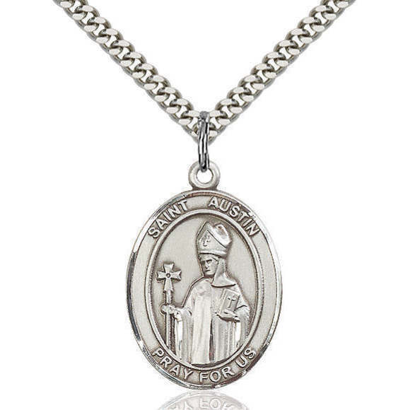 Other - Saint Austin Sterling Silver Medal